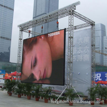 Outdoor Single Red P7.62 LED DIP Screen